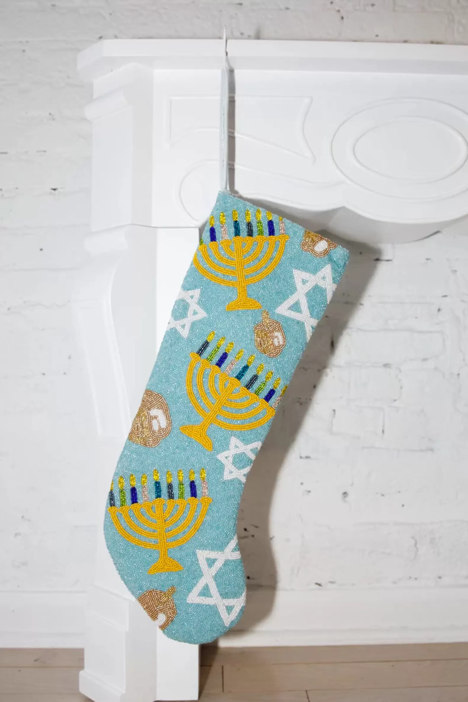 Queen of Sparkles Accessories<ITES x Sami Riccioli x Blue Hanukkah Stocking