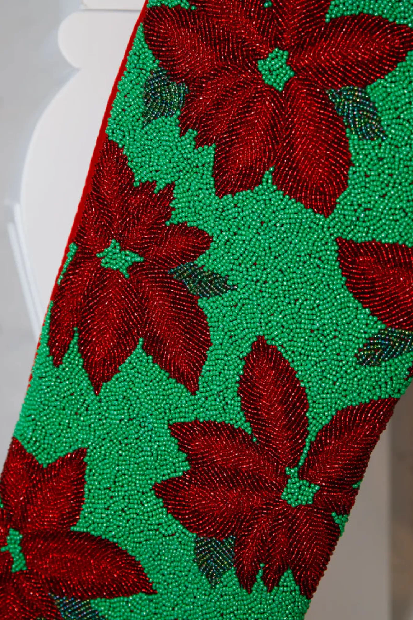 Queen of Sparkles Accessories<ITES x Sami Riccioli x Green Poinsettia Stocking