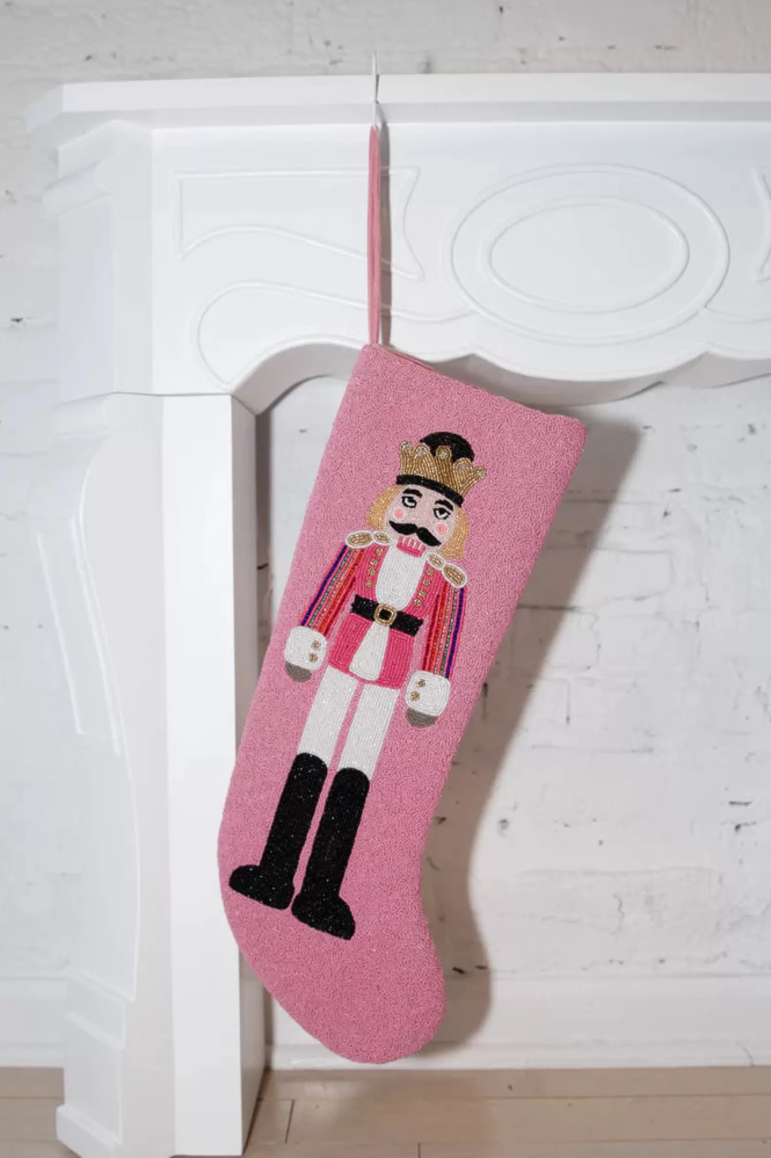 Queen of Sparkles Accessories<ITES x Sami Riccioli x Pink Fair Skin Nutcracker Stocking