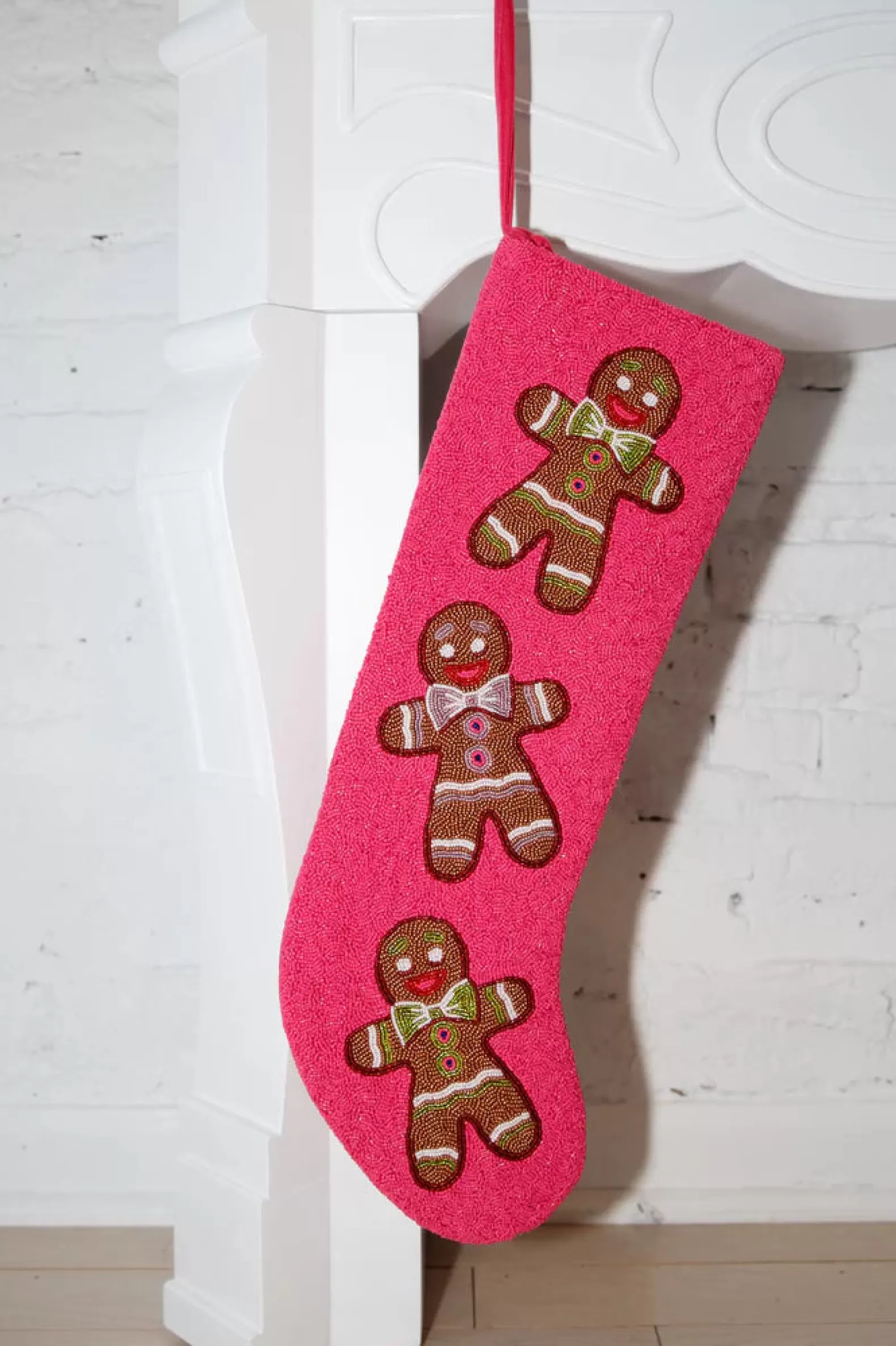 Queen of Sparkles Accessories<ITES x Sami Riccioli x Pink Gingerbread Stocking