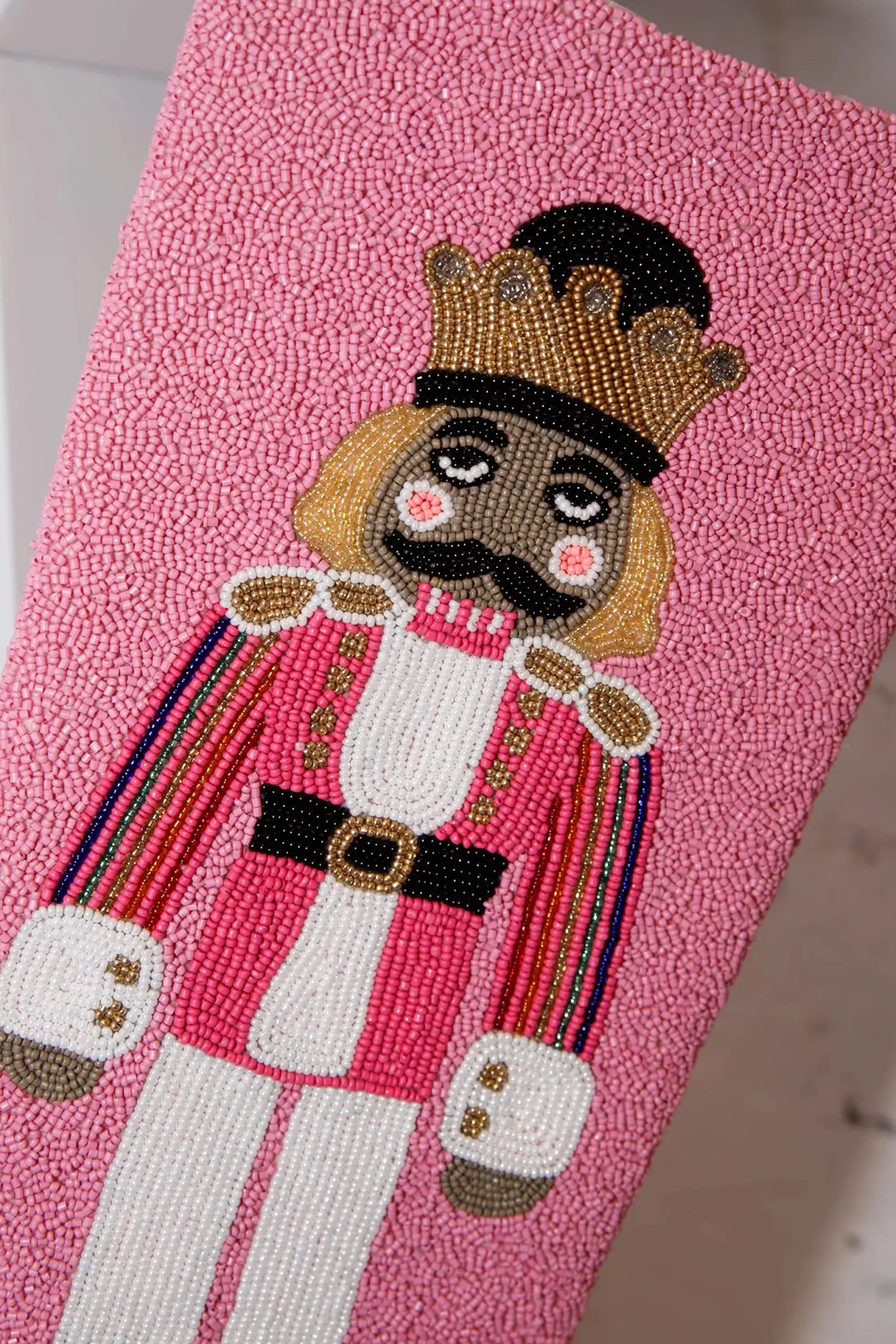 Queen of Sparkles Accessories<ITES x Sami Riccioli x Pink Medium Skin Nutcracker Stocking