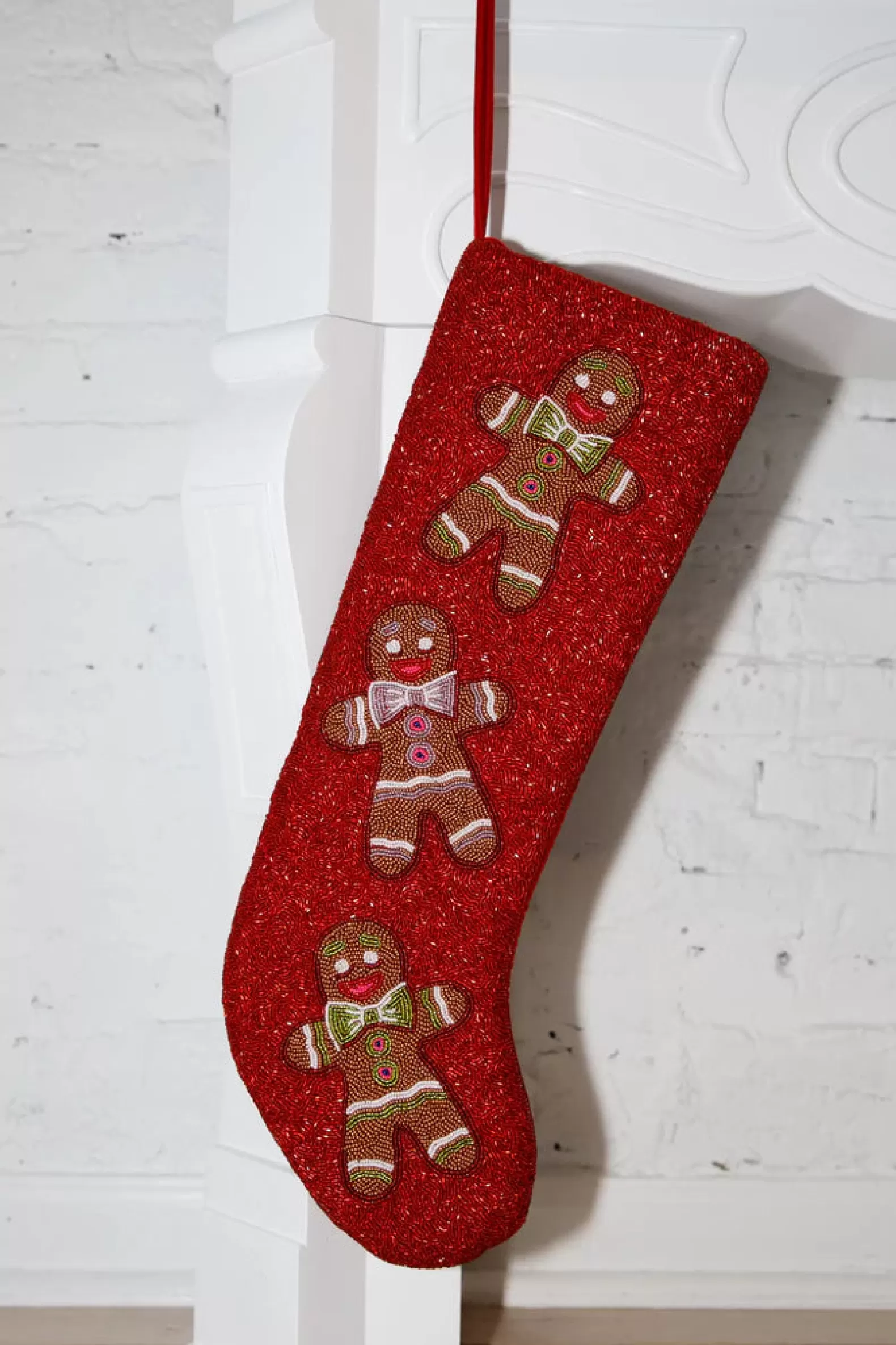 Queen of Sparkles Accessories<ITES x Sami Riccioli x Red Gingerbread Stocking