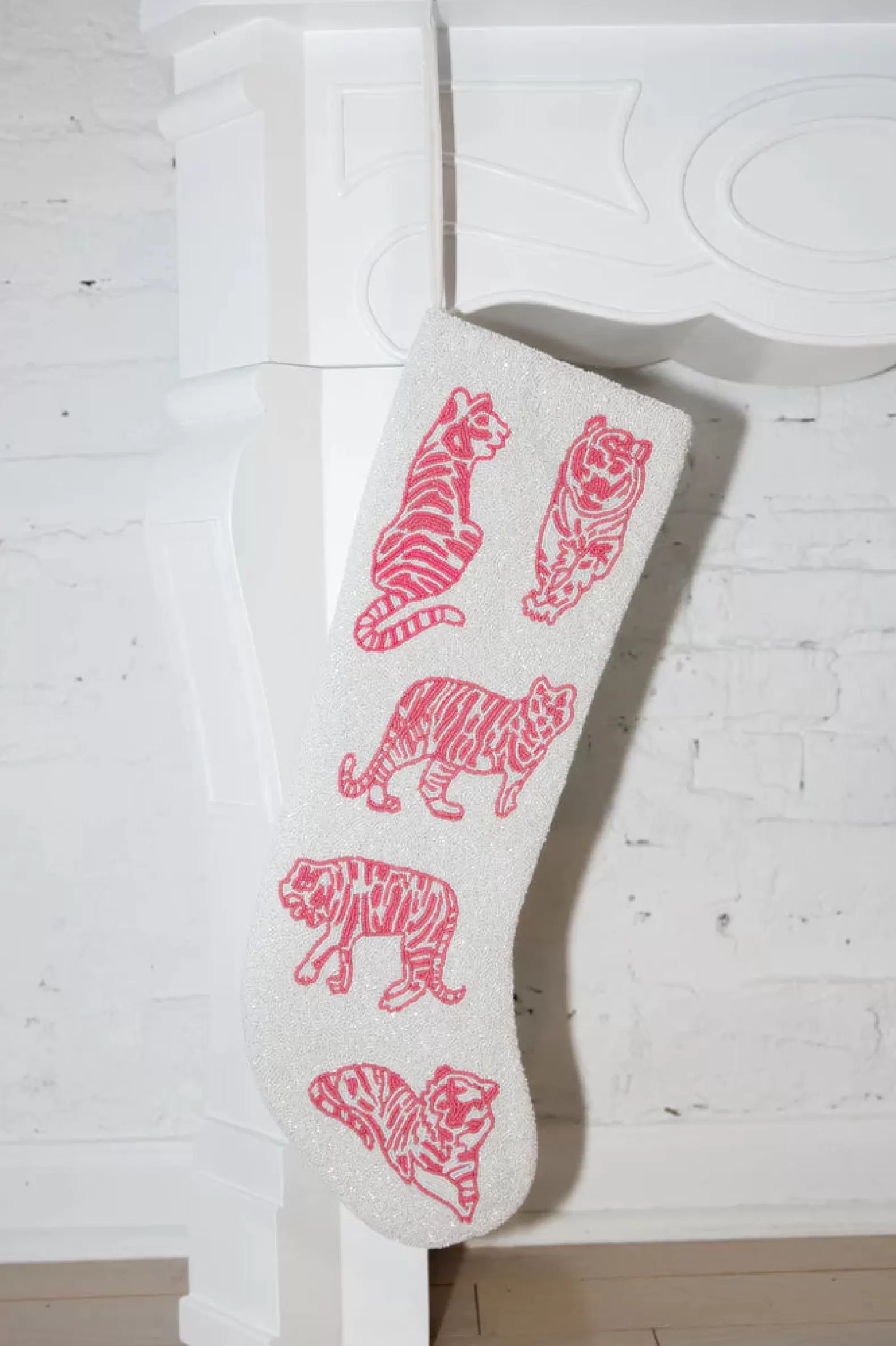 Queen of Sparkles Accessories<ITES x Sami Riccioli x White & Pink Tiger Stocking