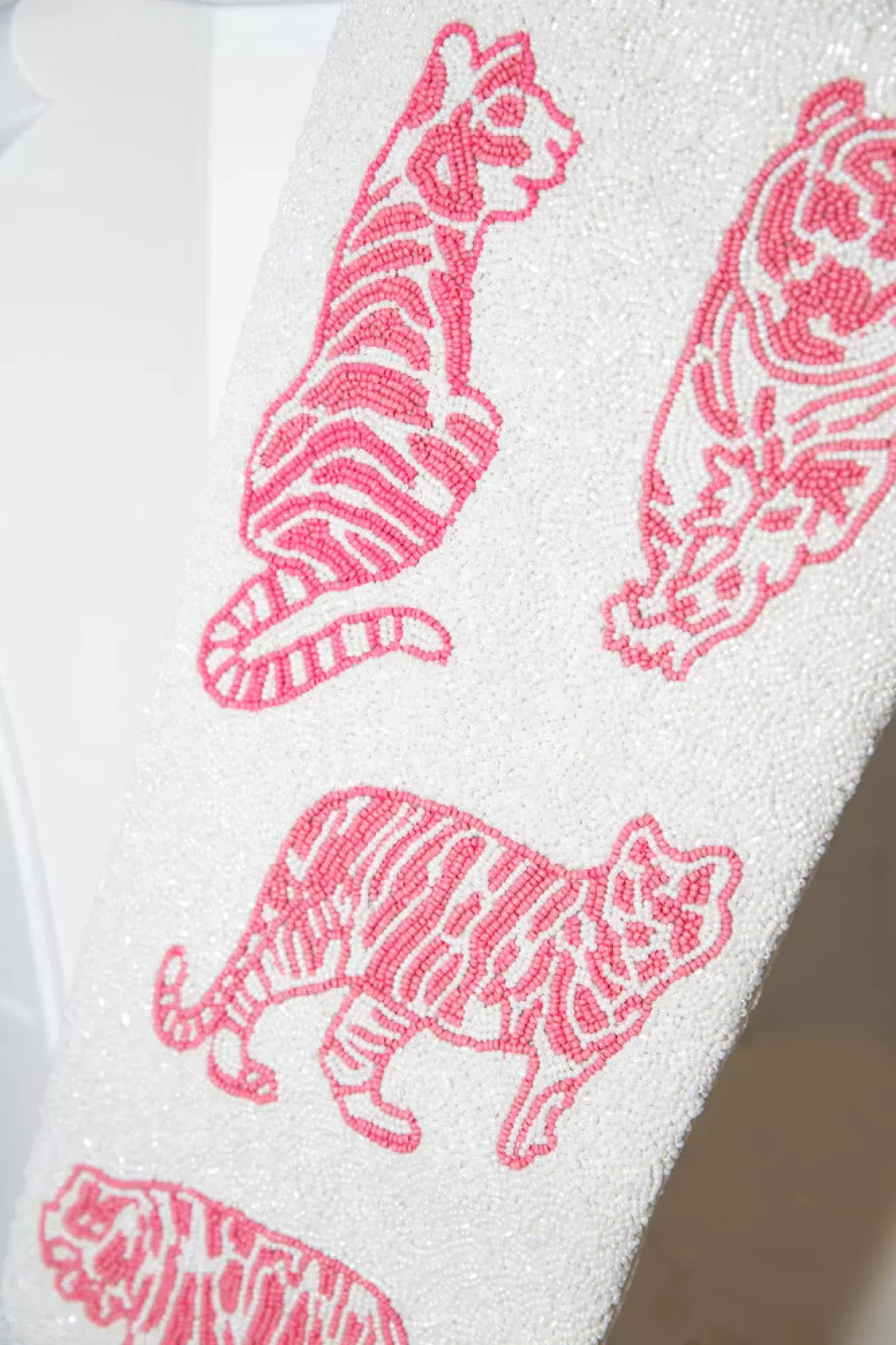 Queen of Sparkles Accessories<ITES x Sami Riccioli x White & Pink Tiger Stocking