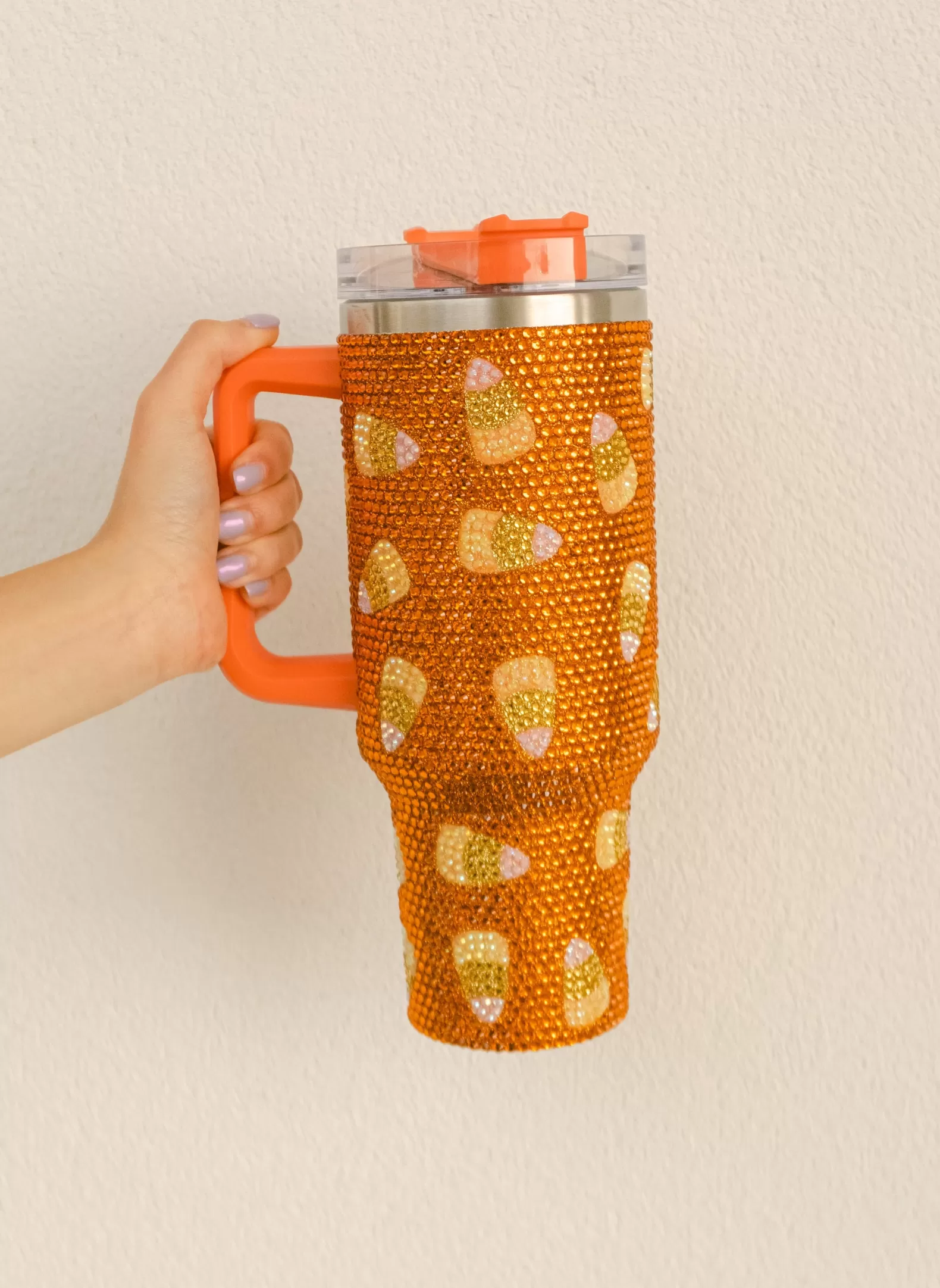 Queen of Sparkles Accessories<Candy Corn Tumbler Orange