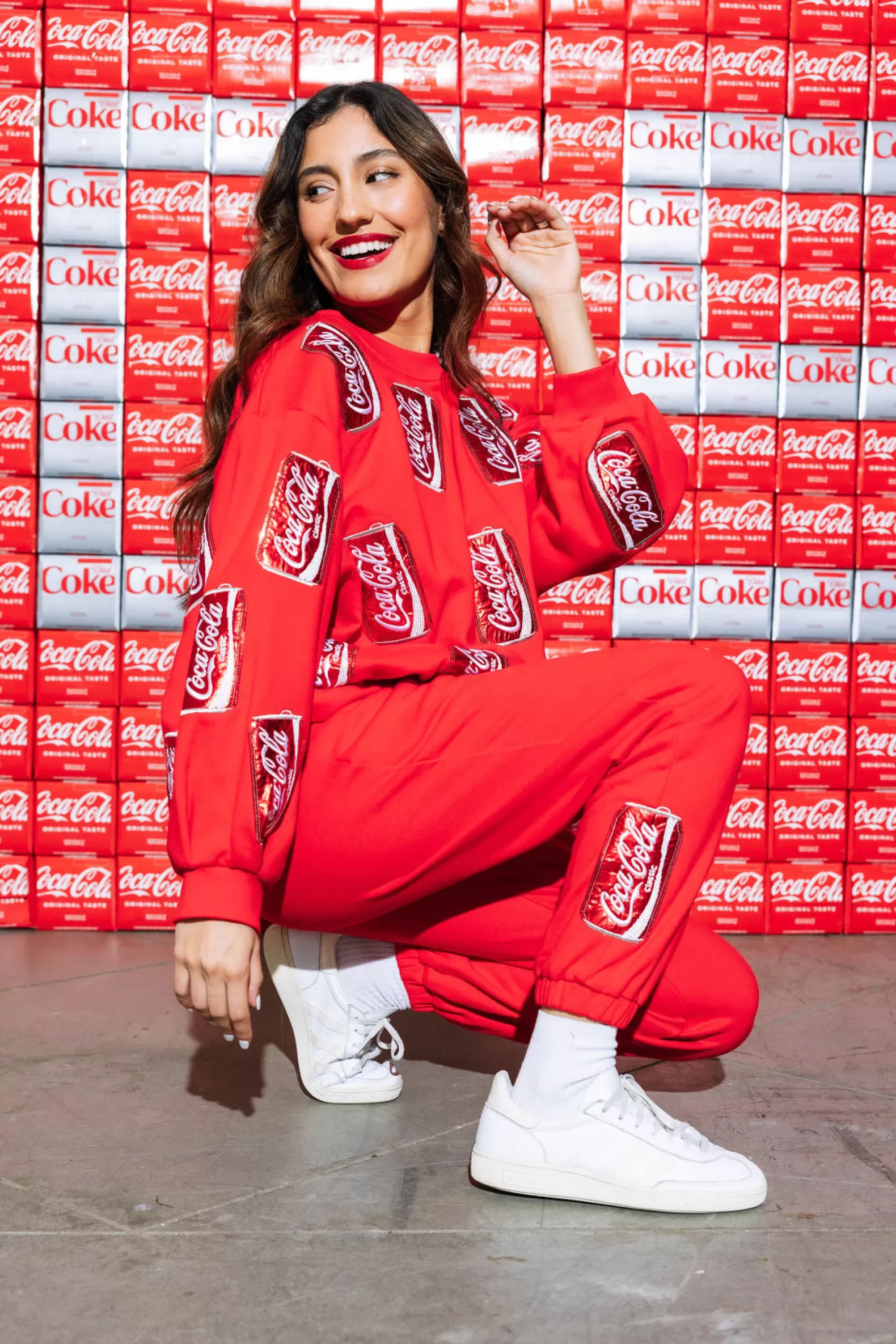 Queen of Sparkles Pants | Sets<Coca-Cola® Can Joggers Red