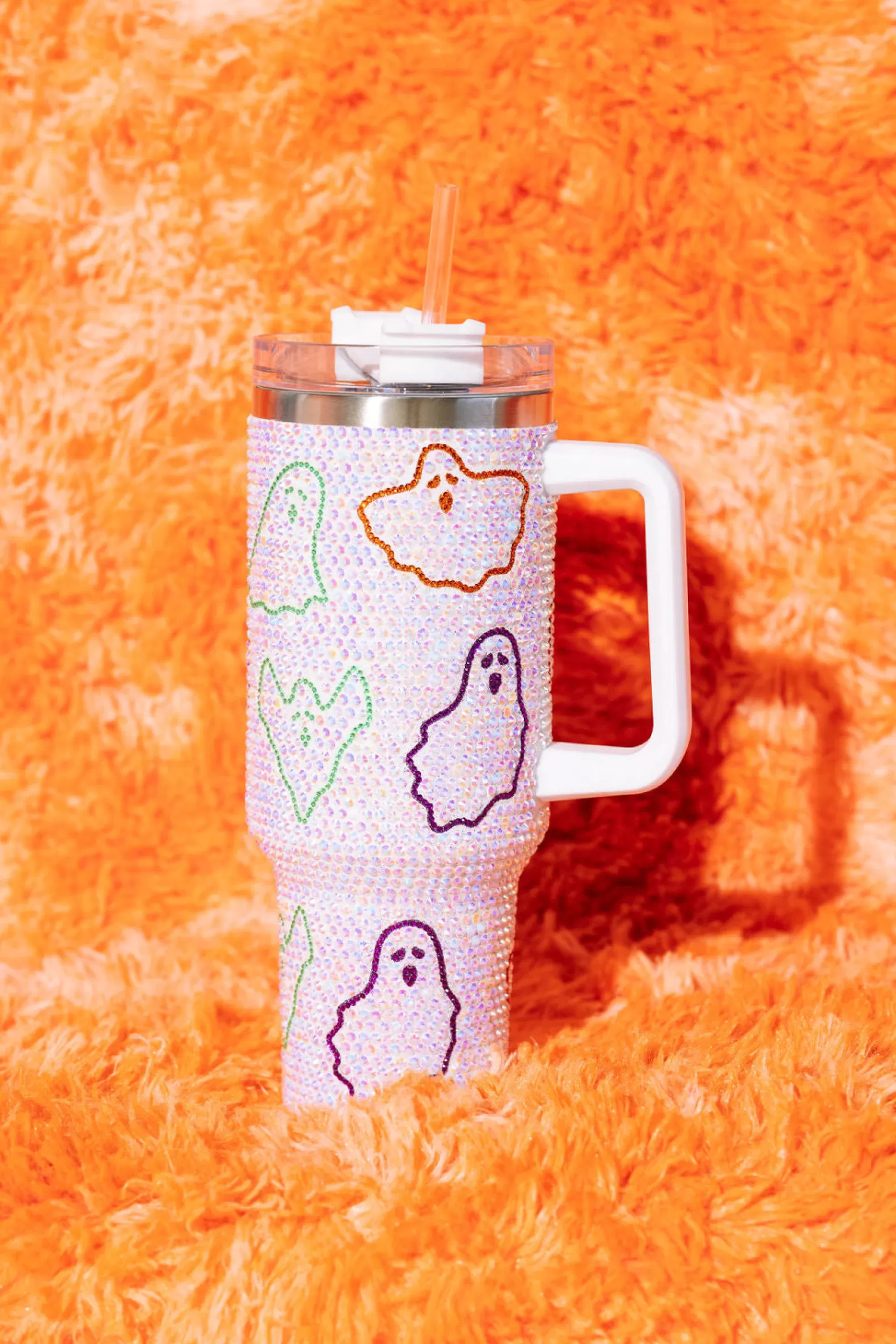 Queen of Sparkles Accessories<Multi Ghost Tumbler White